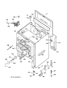 02 - Body Parts parts for Ge Range JBP46WIY4 from AppliancePartsPros.com