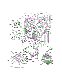03 - Body & Drawer Parts parts for Ge Range JBP66WB1WW from AppliancePartsPros.com