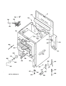 02 - Body Parts parts for Ge Range JBP26WY6 from AppliancePartsPros.com