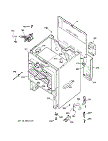 02 - Body Parts parts for Ge Range JBP19BY4 from AppliancePartsPros.com
