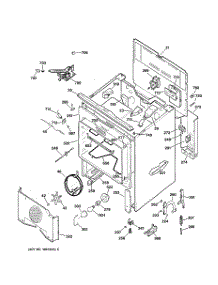 02 - Body Parts parts for Ge Range JB960AY4 from AppliancePartsPros.com