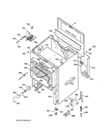 02 - Body Parts parts for Ge Range JBP30AA3 from AppliancePartsPros.com