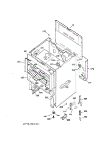 02 - Body Parts parts for Ge Range JBS03GV6 from AppliancePartsPros.com