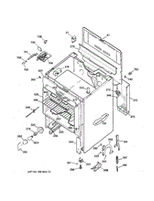 02 - Body Parts parts for Ge Range JBP46WIY3 from AppliancePartsPros.com