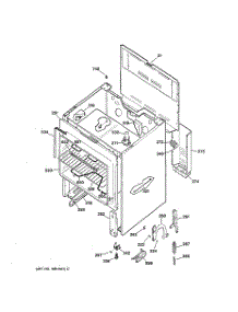 02 - Body Parts parts for Ge Range JBS03V5 from AppliancePartsPros.com