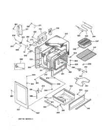 02 - Body Parts parts for Ge Range JBS04V2AD from AppliancePartsPros.com