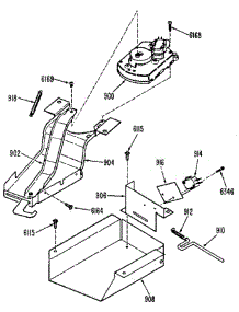 Lock parts for Ge Range JDP37G0L1 from AppliancePartsPros.com