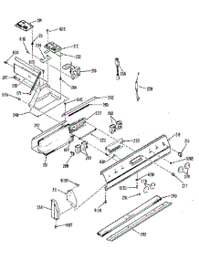 Control Panel parts for Ge Range JDP37G0L2 from AppliancePartsPros.com