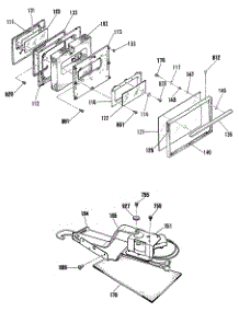 03 - Section3 parts for Ge Range JSP26GP4AD from AppliancePartsPros.com