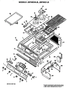Top parts for Ge Range JSP48GJ5 from AppliancePartsPros.com