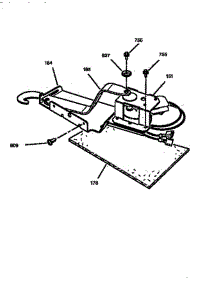 Door Lock parts for Ge Range JSP38GV2BB from AppliancePartsPros.com