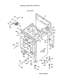 03 - Body Parts parts for Ge Range JBP77GV2 from AppliancePartsPros.com