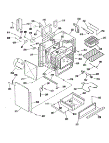 02 - Section2 parts for Ge Range JSP31GP3WH from AppliancePartsPros.com
