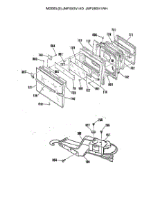 02 - Section2 parts for Ge Range JMP28GV1WH from AppliancePartsPros.com