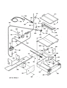 04 - Oven Burner parts for Ge Range JGSP31WET1WW from AppliancePartsPros.com