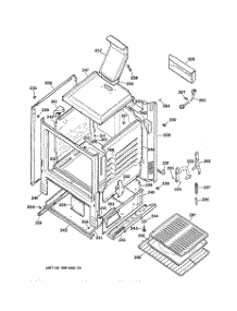 03 - Body Parts parts for Ge Range JGBS21PEW1WH from AppliancePartsPros.com