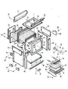 02 - Section2 parts for Ge Range JDC26GH2 from AppliancePartsPros.com