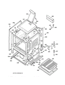 03 - Body Parts parts for Ge Range JGBS21PEW3WH from AppliancePartsPros.com