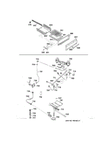 05 - Broiler Unit & Gas Control System parts for Ge Range JGHC60GEJ3 from AppliancePartsPros.com