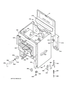 02 - Body Parts parts for Ge Range JBC27BY2 from AppliancePartsPros.com