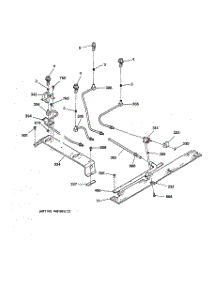 04 - Surface Burner parts for Ge Range JGSP32GEV3BB from AppliancePartsPros.com