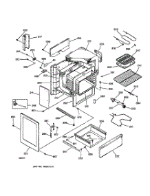 03 - Body Parts parts for Ge Range LEB326GT4WH from AppliancePartsPros.com