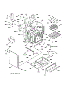 02 - Body Parts parts for Ge Range JSS16PW1AD from AppliancePartsPros.com