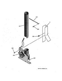 06 - Blower parts for Ge Range JCSP39WW1WW from AppliancePartsPros.com