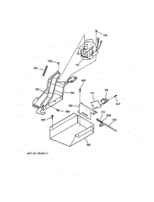 04 - Lock parts for Ge Range JGSP33WEV1WW from AppliancePartsPros.com