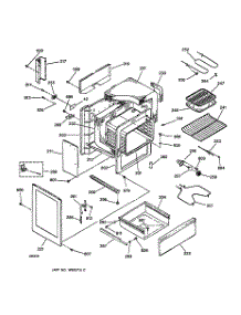 03 - Body Parts parts for Ge Range LEB316GT4WH from AppliancePartsPros.com