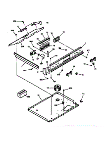Control Panel parts for Ge Range JCSP39WW2WW from AppliancePartsPros.com