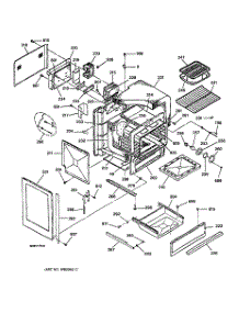 02 - Body Parts parts for Ge Range JGSP44AEY1AA from AppliancePartsPros.com