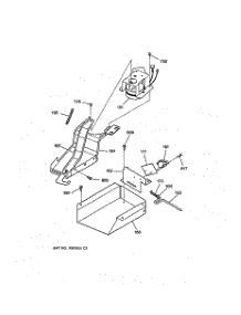 06 - Door Lock parts for Ge Range JGSP33WEV6WW from AppliancePartsPros.com