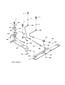 04 - Upper Burner Parts parts for Ge Range JGSP32GEV2BB from AppliancePartsPros.com