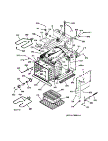 02 - Body Parts parts for Ge Range JMP28BW2WH from AppliancePartsPros.com