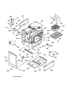03 - Body Parts parts for Ge Range LEB131GY2AD from AppliancePartsPros.com
