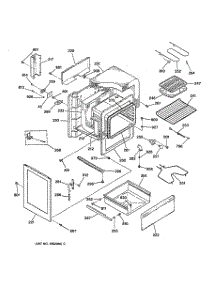 03 - Body Parts parts for Ge Range JBS29GM4WH from AppliancePartsPros.com