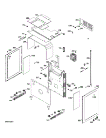 03 - Body Parts parts for Ge Range JGB870SET1SS from AppliancePartsPros.com