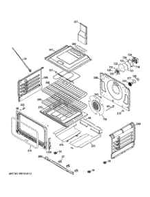 05 - Lower Oven parts for Ge Range CGS990SET1SS from AppliancePartsPros.com