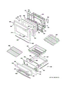 04 - Door & Drawer Parts parts for Ge Range CS980SN3SS from AppliancePartsPros.com
