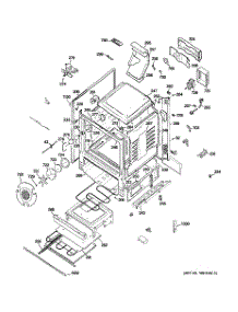 03 - Body Parts parts for Ge Range PGB915SET1SS from AppliancePartsPros.com