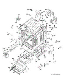 03 - Body Parts parts for Ge Range PGB935SET1SS from AppliancePartsPros.com