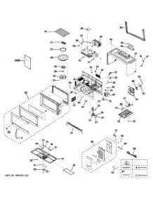 04 - Door & Drawer Parts parts for Ge Range JGBP25SEN9SS from AppliancePartsPros.com