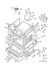 03 - Body Parts parts for Ge Range JGB285SET1SS from AppliancePartsPros.com