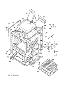 03 - Body Parts parts for Ge Range JGBS18GET1SA from AppliancePartsPros.com