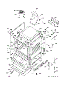 03 - Body Parts parts for Ge Range JGB282DET1WW from AppliancePartsPros.com