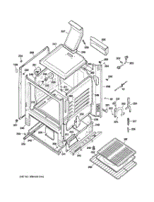 03 - Body Parts parts for Ge Range JGBS18DET1CC from AppliancePartsPros.com