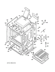 03 - Body Parts parts for Ge Range JGBS18SET1SS from AppliancePartsPros.com