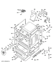 03 - Body Parts parts for Ge Range JGB605SET1SS from AppliancePartsPros.com
