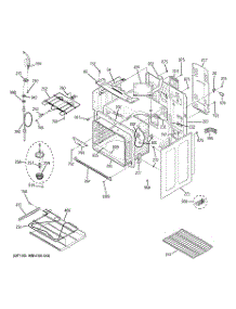 03 - Body Parts parts for Ge Range PB969DP4BB from AppliancePartsPros.com